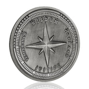 Cardinal virtues coin four virtues Stoic coin