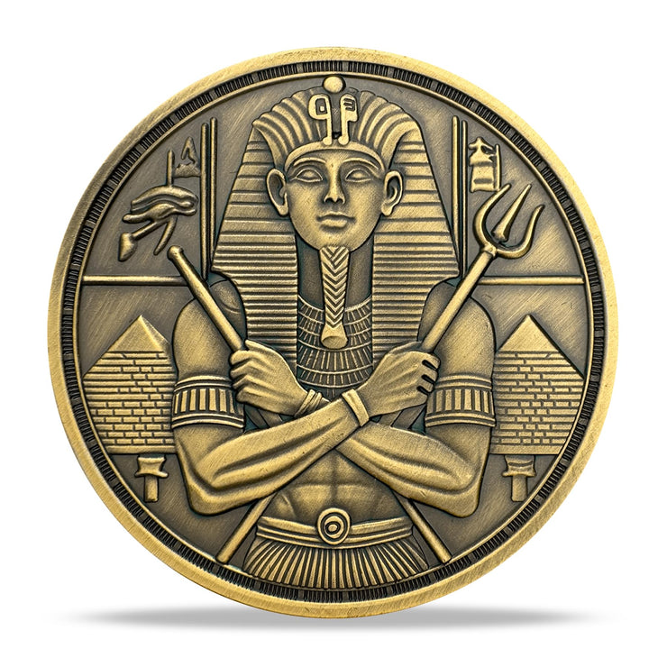 Anubis and Ancient Egyptian Religious Coin