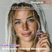 Personalized Pure Unicorn Religious Sobriety Coin