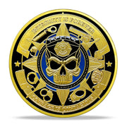 Patriotic Police Law Enforcement Valor & Duty Coin