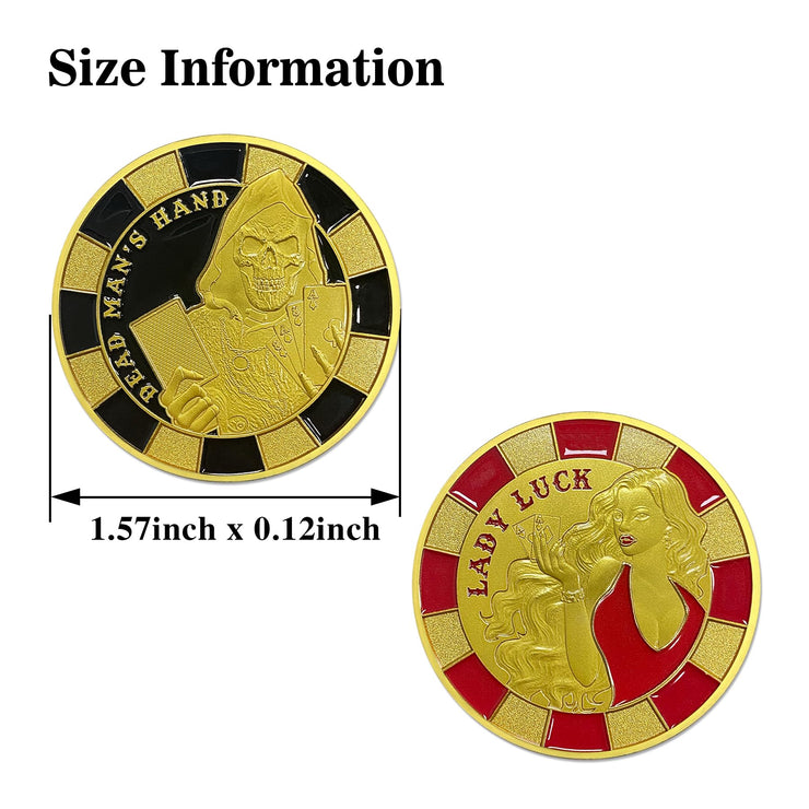 Lady Luck Poker Guard Coin