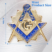 Masonic Tie Tack Masonic Lapel Pin