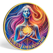 Inner Awakening Lotus Sobriety Coin for Women