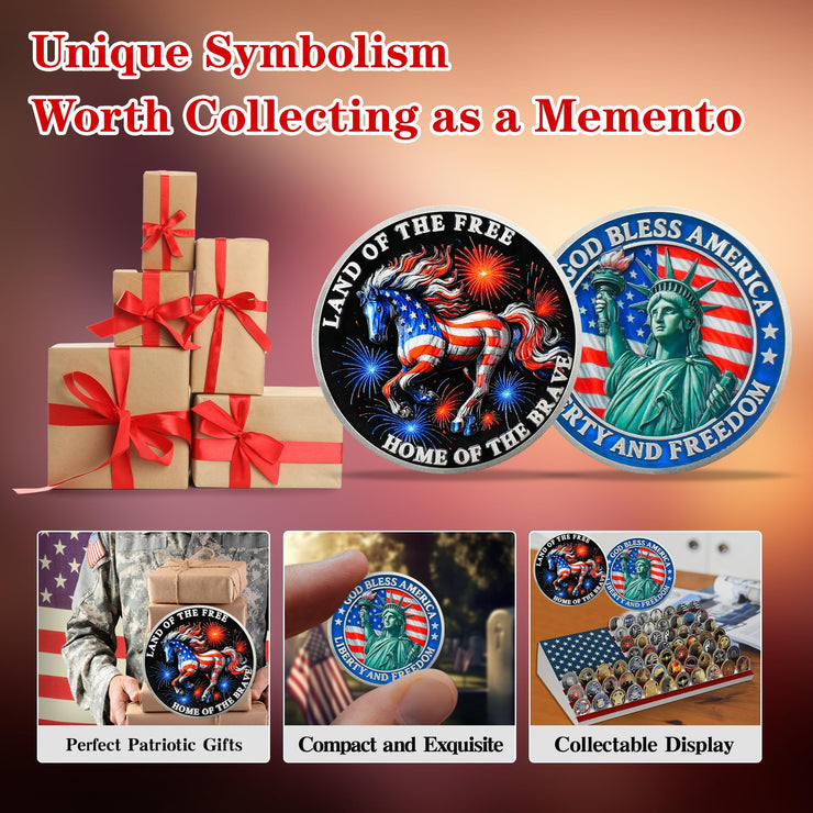 Independence Day Military Coin