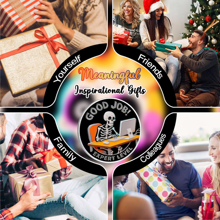 Everything's Fine Stress Relief Humorous Motivational Coin