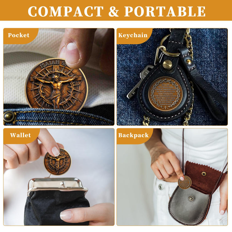 Jesus Christ Sacrifice Challenge Coin