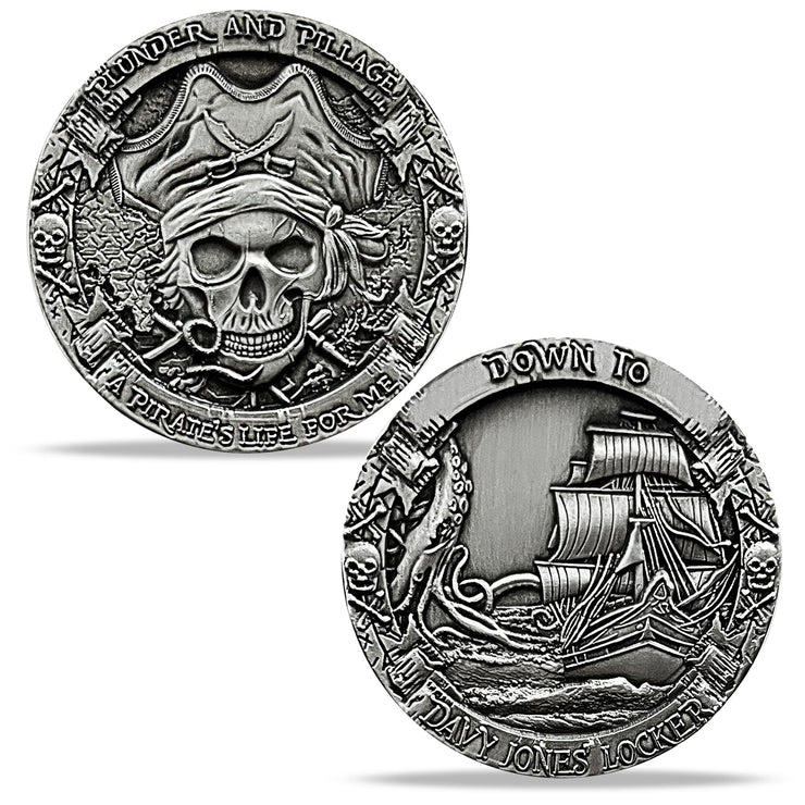 A Pirate's Life Davy Jones' Locker Coin
