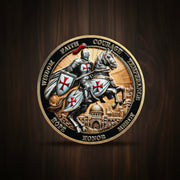 Knights Templar Challenge Coin
