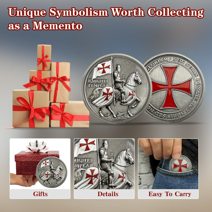 Knights Templar Challenge Coin