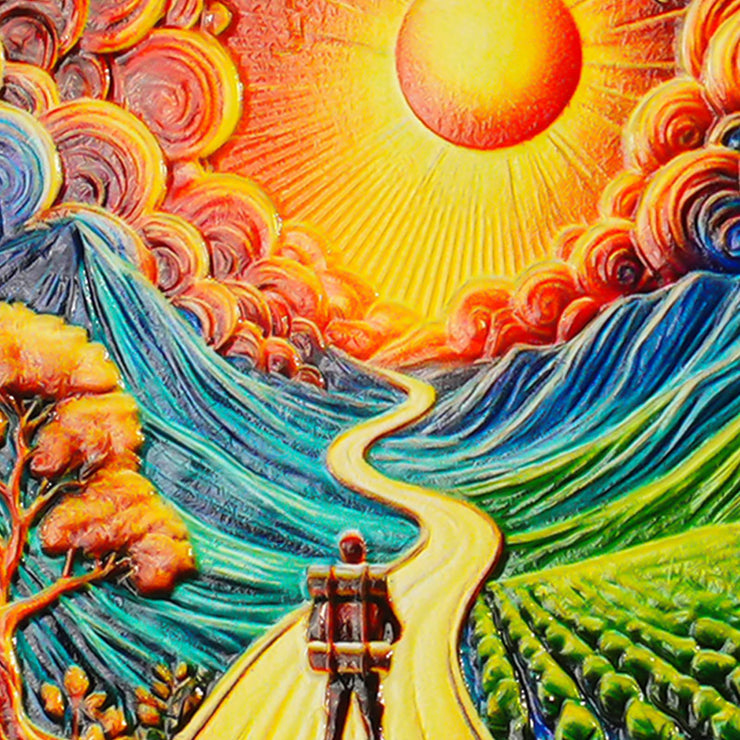 Motivational Recovery Coin Embrace Awakening Transformative Journey toward Personal Growth and Freedom