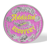 1 Year Sobriety Coin AA Chip and Medallions Anniversary Recovery