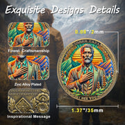 Sunlight Father Sobriety Coin