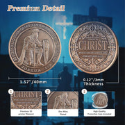 Knight Sword Christian Challenge Coin