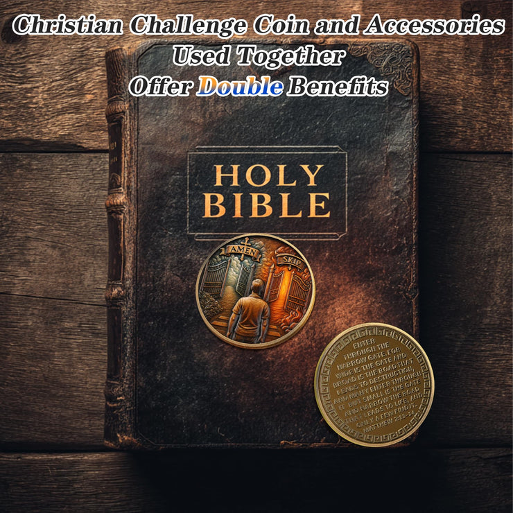 Spiritual Choice Christian Challenge Coin
