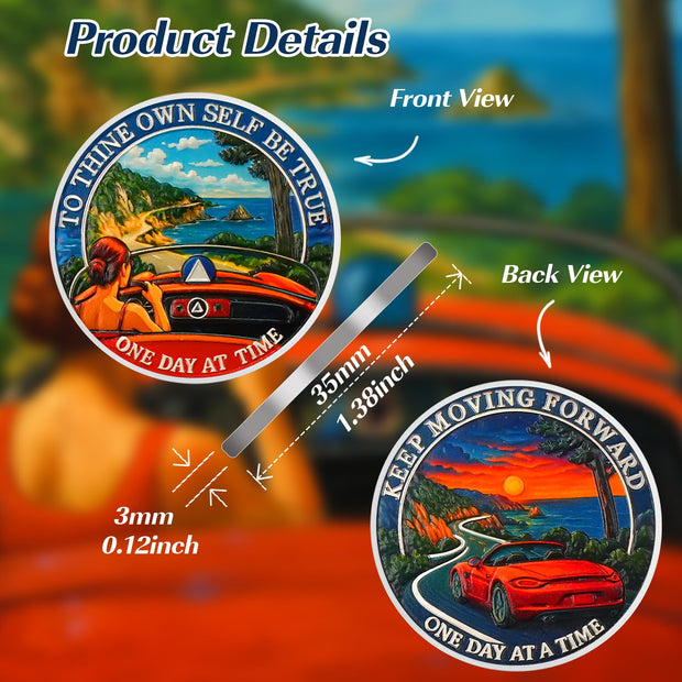 Coastal Drive Sobriety Coin