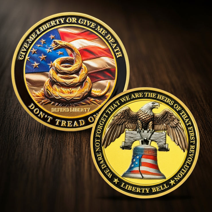 United States Liberty and Independence Veterans Challenge Coin