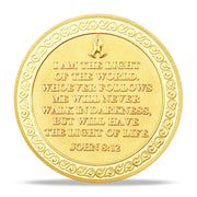 Jesus and Angels Divine Messenger Religious Coin