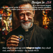 Wings Like Eagles Christian Challenge Coin