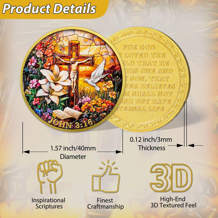 Tokenara Christian Religious Challenge Coin