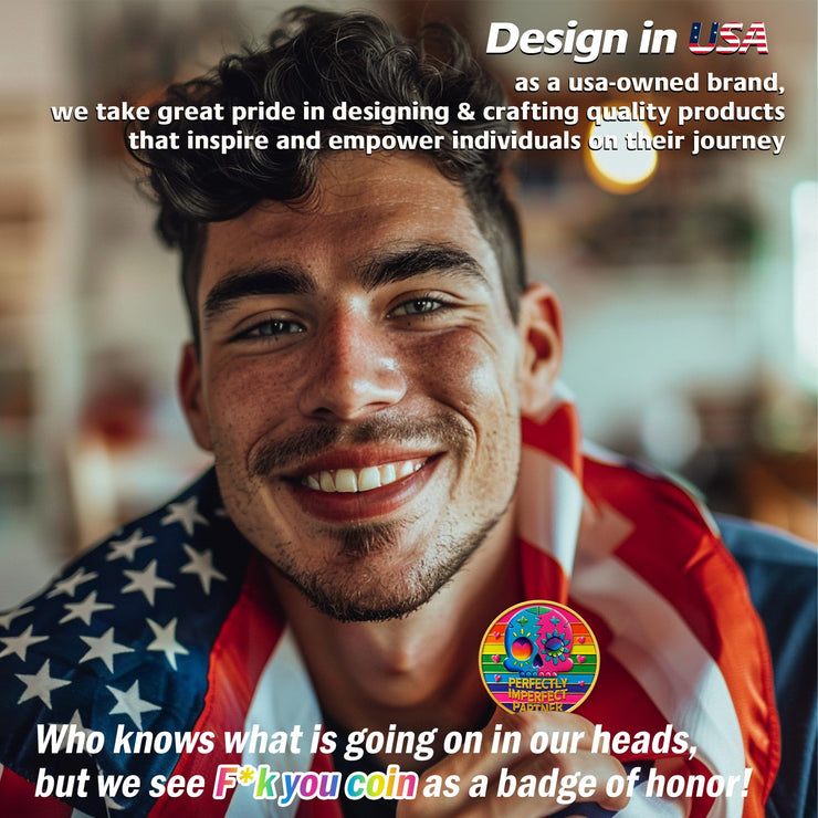 Colorful Skull Official Asshole Coin