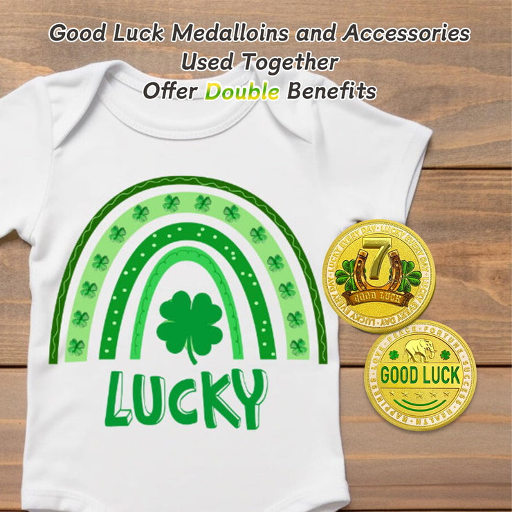 Gold Double Sided Lucky Coin
