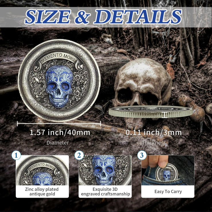 Memento Mori Münze Memento Coin