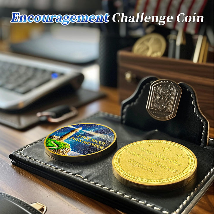 Guiding Lighthouse Inspiration Coin
