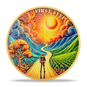 Motivational Recovery Coin Embrace Awakening Transformative Journey toward Personal Growth and Freedom