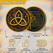 Sacred Christian Challenge Coin