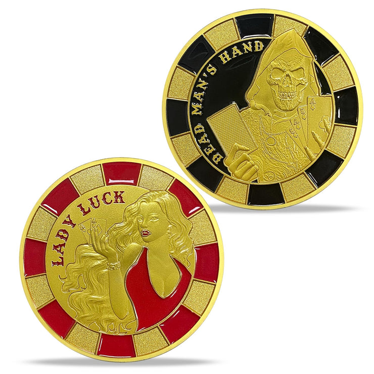 Lady Luck Poker Guard Coin