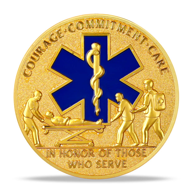 Caduceus EMS Challenge Coin