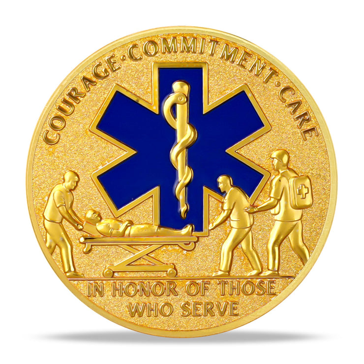 Caduceus EMS Challenge Coin