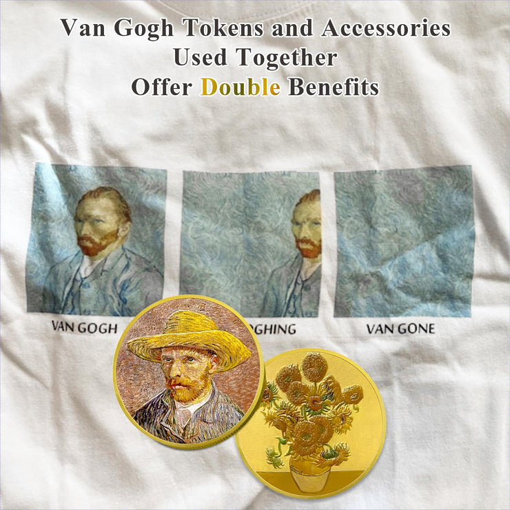 Artsy Van Gogh Sunflowers Coin