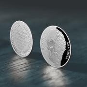 Memento Mori Coin Stoic  Inspirational Reminder Coin