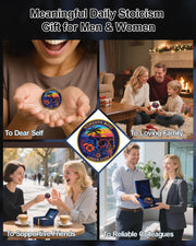 Memento Mori Coin Skull Challenge Coins Carpe Diem Coin