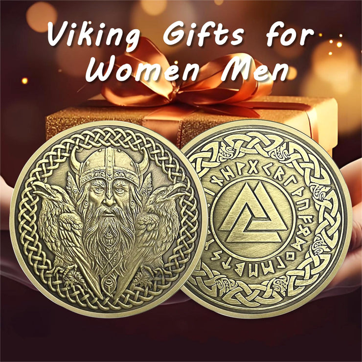 Viking Warrior Lucky Viking Odin Coin