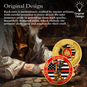First Responder Firefighter Challenge Coin