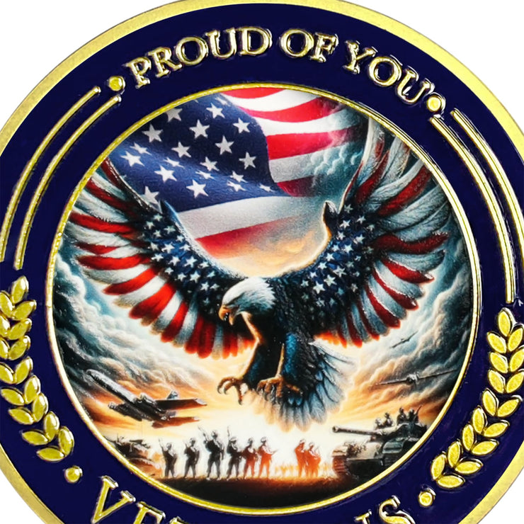 Soaring Eagle Military Challenge Coin