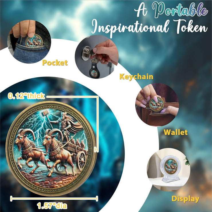 Vikings Yggdrasil Challenge Coin