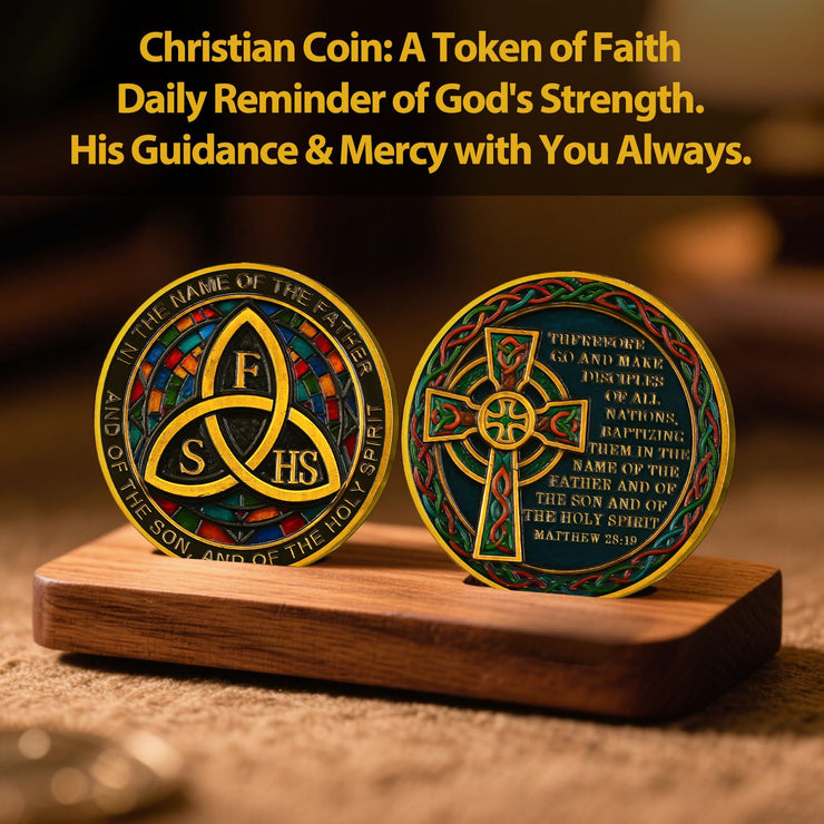 Sacred Christian Challenge Coin