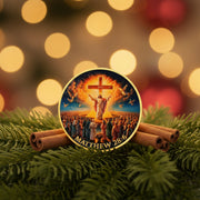 Jesus Resurrection Christian Challenge Coin