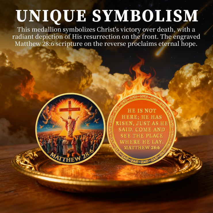 Jesus Religious Challenge Coin