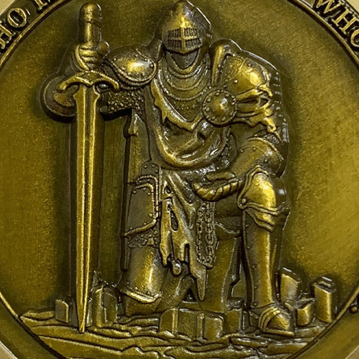 Knight Templar Christian Challenge Coin