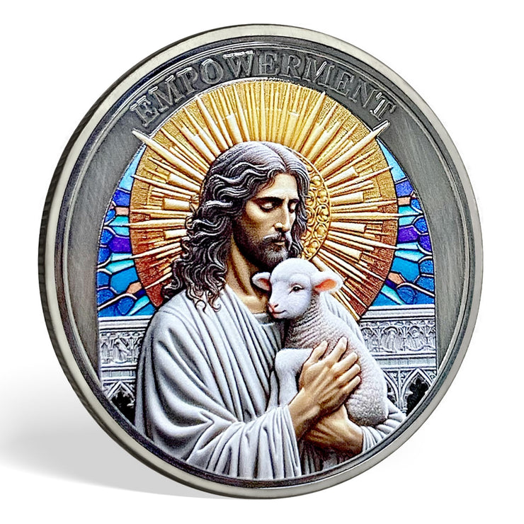 God is Our Fefuge and Strength Challenge Coin Psalm 46:1