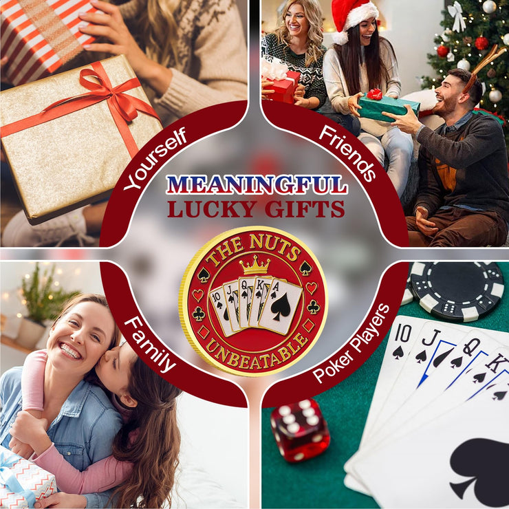 Poker Card Protectors  Good Luck Guard Coin