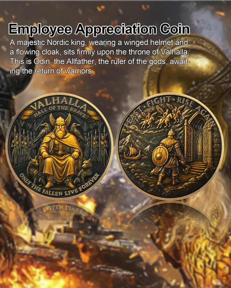 Viking Valhalla Challenge Coin