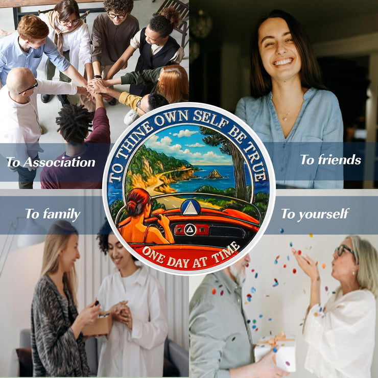 Coastal Drive Sobriety Coin