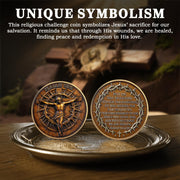 Jesus Christ Sacrifice Challenge Coin