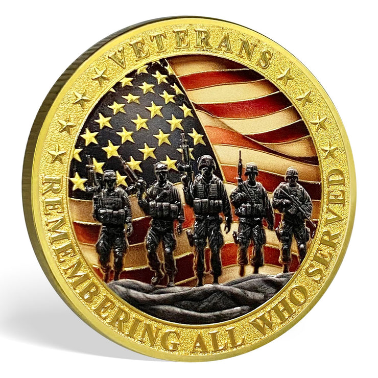 Thank You for Your Service Military Veterans Challenge Coin