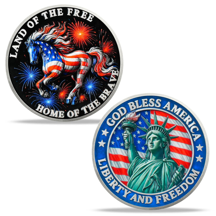 Independence Day Military Coin